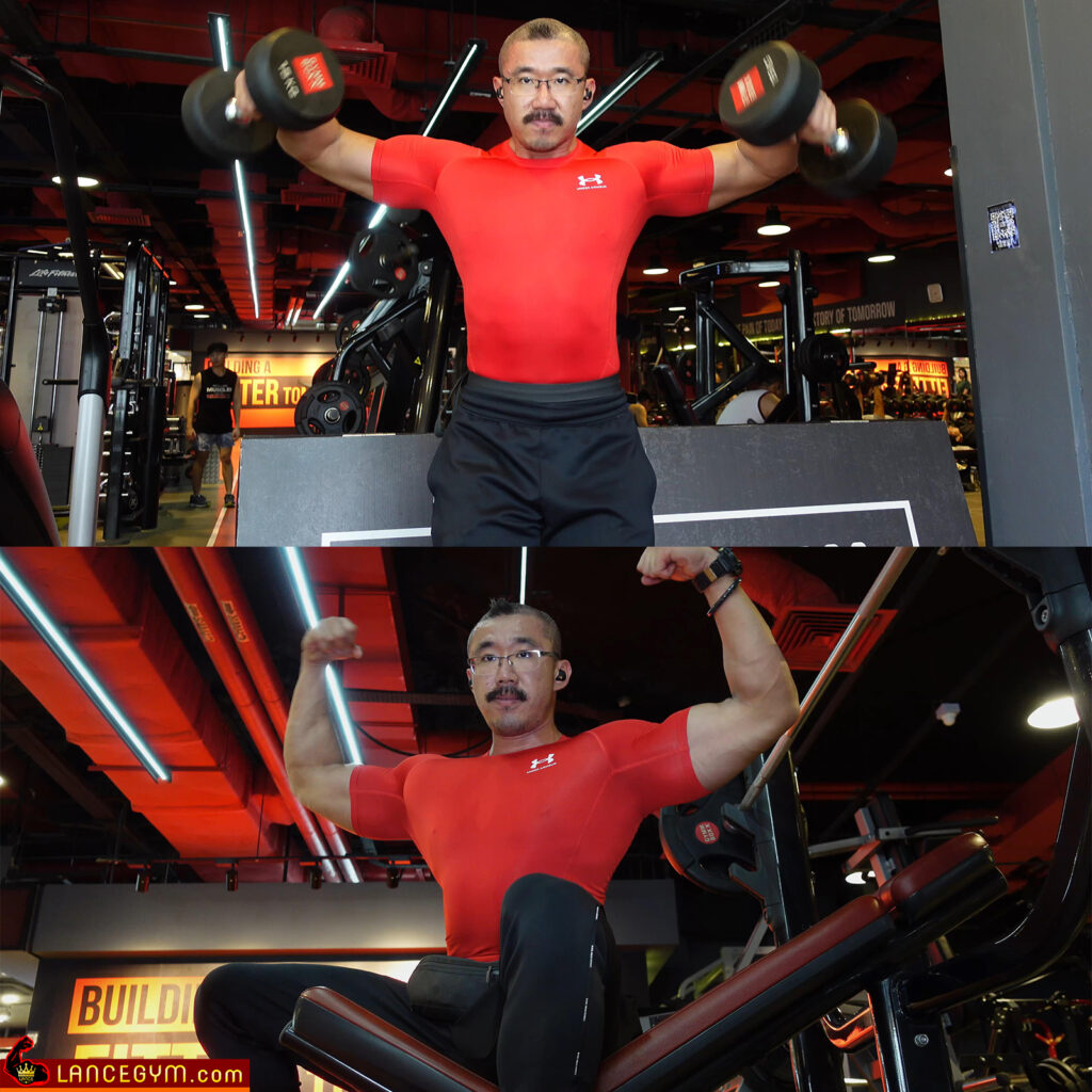 “Abang Lance Membina Otot Badan yang Kuat dan Sihat untuk Sukan Bina Badan Malaysia.” Abang Lance Trains Hard in the Gym to Motivate You.