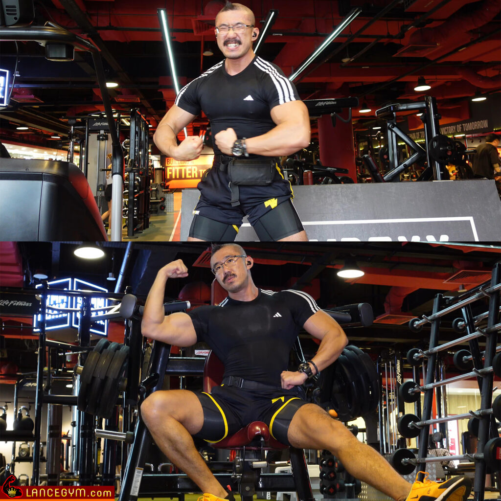 “Abang Lance Membina Otot Badan yang Kuat dan Sihat untuk Sukan Bina Badan Malaysia.” Abang Lance Trains Hard in the Gym to Motivate You.