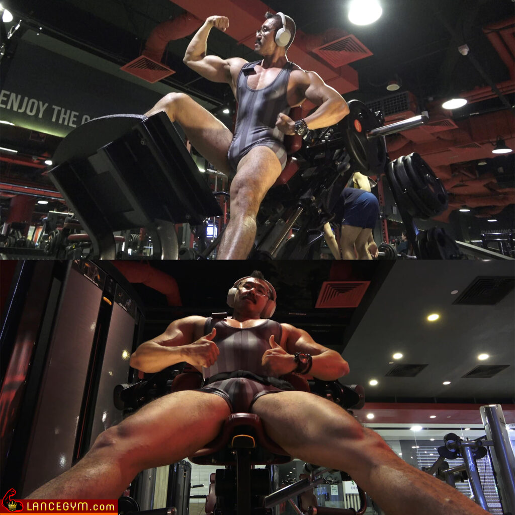 “Abang Lance Membina Otot Badan yang Kuat dan Sihat untuk Sukan Bina Badan Malaysia.” Abang Lance Trains Hard in the Gym to Motivate You.